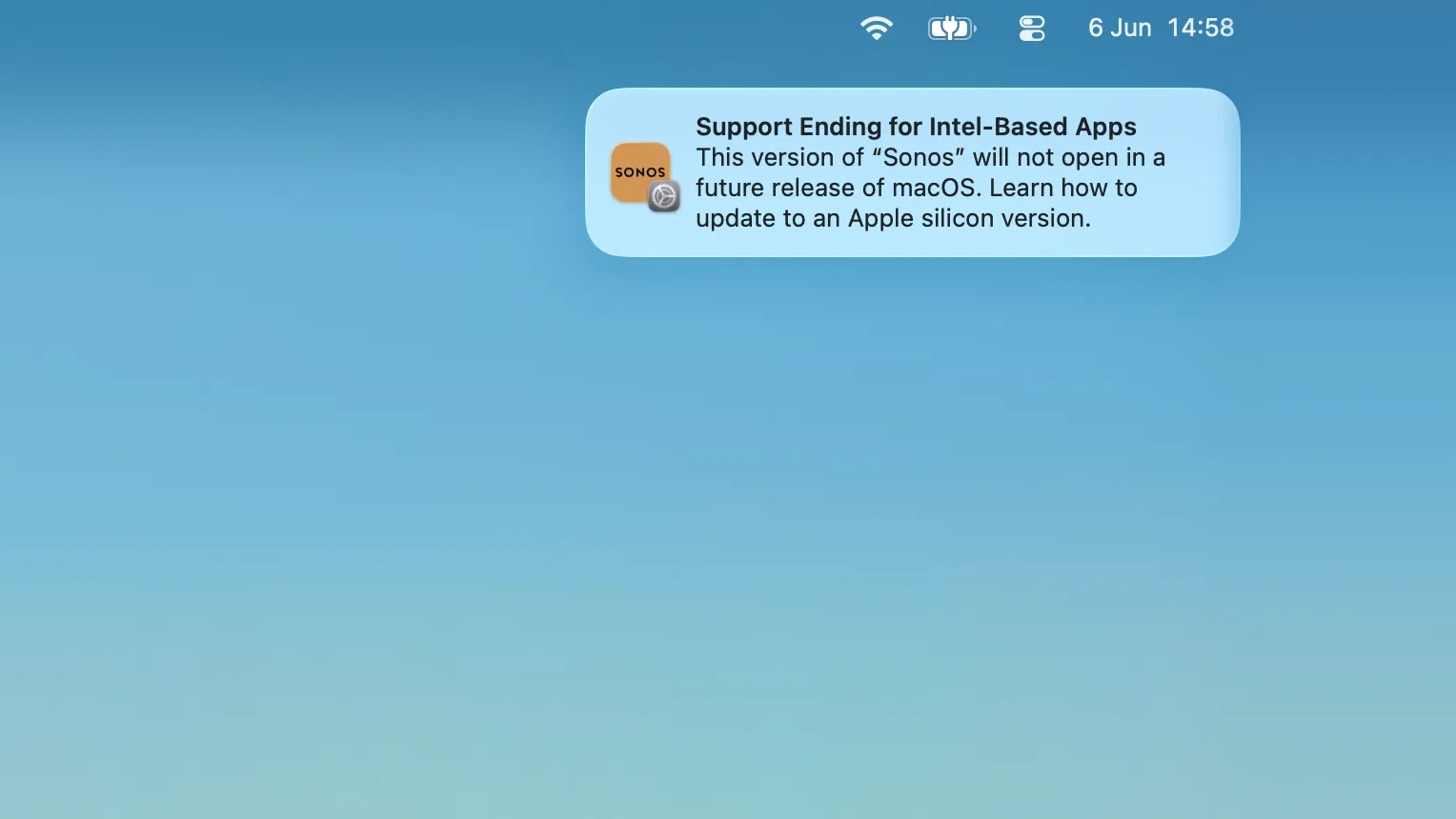 Sonos and macOS 27