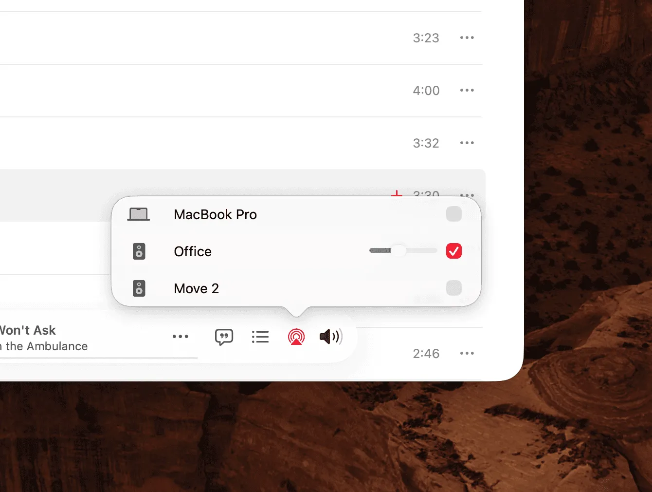 AirPlay vs. Sonos on Mac